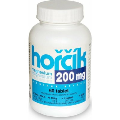 NATURVITA Hořčík 200mg 60 tablet – Hledejceny.cz