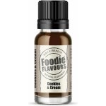 Foodie Flavours Přírodní koncentrované aroma 15 ml sušenky a krém – Sleviste.cz