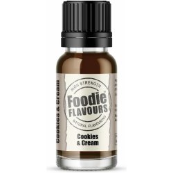 Foodie Flavours Přírodní koncentrované aroma 15 ml sušenky a krém