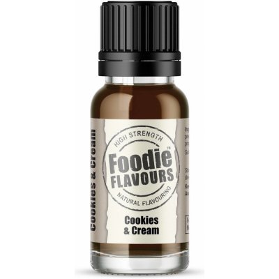 Foodie Flavours Přírodní koncentrované aroma 15 ml sušenky a krém – Sleviste.cz