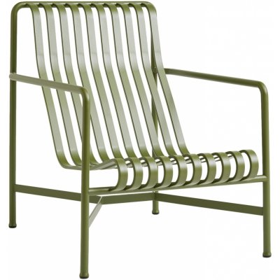 Hay Křeslo Palissade Lounge Chair High vysoké olivové – Hledejceny.cz