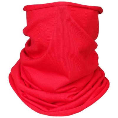 Multifunkční šátek nákrčník červený – Zboží Mobilmania