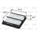 Vzduchový filtr VALEO 585195 – Hledejceny.cz