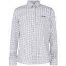 Pierre Cardin Long Sleeve shirt Mens Plain White