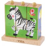 Viga nasouvací kostky Safari 9 kostek – Zboží Mobilmania