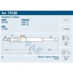 Žhavící svíčka FAE 74180 – Zboží Mobilmania