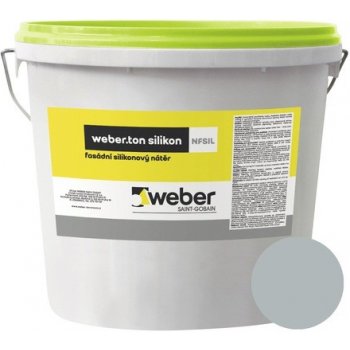 WEBER TON silikon 25 kg SE1D šedá