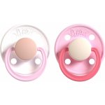 Rebael přírodní kaučuk dudlíky sada 2ks Hot pearly flamingo/Rising pearly lobster – Sleviste.cz