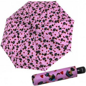Doppler Fiber Magic Cat Lover dámský plně automatický deštník růžový od 799  Kč - Heureka.cz