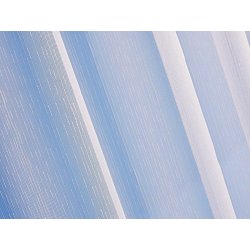 Goldea bílá pletená záclona vzor prší 162 - metráž 160 cm od 229 Kč -  Heureka.cz