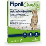 Fipnil Combo Spot-on Cat 50 / 60mg 3 x 0,5 ml – Zboží Dáma