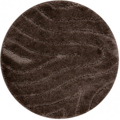 Nej-koberce SUPREME WAVES vlny hnědý průměr 50 cm – Hledejceny.cz