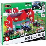 Bburago Farmland Koňské stáje s traktorem – Hledejceny.cz