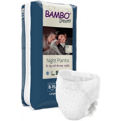 Bambo Dreamy Night Pants 35-50kg 8-15let 10ks – Zbozi.Blesk.cz