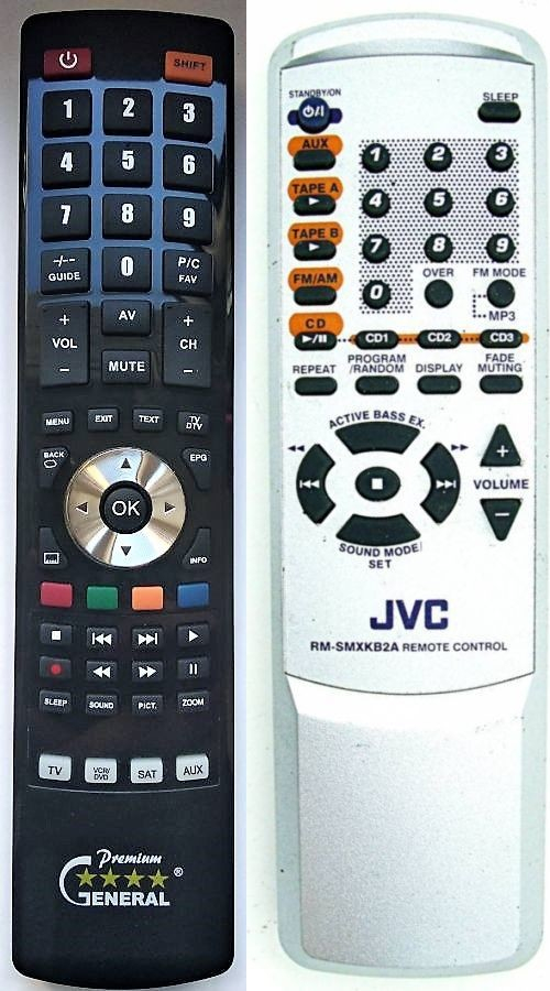 Dálkový ovladač General JVC RM-SMXKB2A