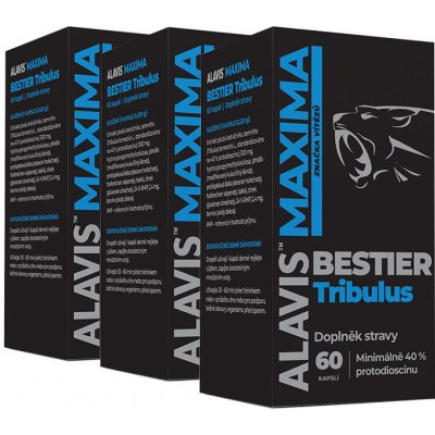 Alavis Maxima Bestier tribulus 180 kapslí – Zboží Dáma