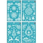ANDĚL Okenní fólie s glitrem 30x20 cm – Zboží Mobilmania