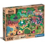 CLEMENTONI Story Maps: Alenka v říši divů 1000 dílků – Zboží Dáma