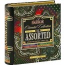 Basilur Tea Export KNIHA ASSORTED ORIENT PLECH PORCOVANÝ 32 sáčků