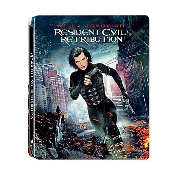 Resident Evil: Odveta 2D+3D BD Steelbook