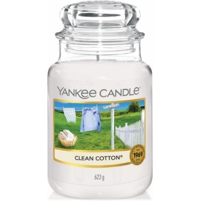 Yankee Candle Clean Cotton 623 g – Zbozi.Blesk.cz