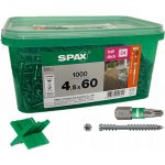 Spax šrouby pro terasová prkna SPAX-D 4,5 x 60 mm třída C4 1000 ks TORX – Hledejceny.cz