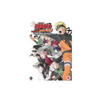 Naruto Shippuden The 3: The Will of Fire DVD