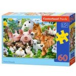 Castorland Přátelé na farmě 60 dílků – Zboží Dáma