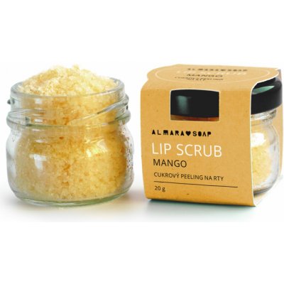 Almara Soap Přírodní peeling na rty LIP SCRUB I MANGO 25g – Zboží Dáma