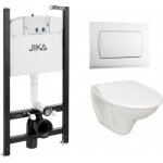 Závěsný WC set Jika do lehkých stěn / předstěnová montáž + WC Jika Nila KMPLJIKAS – Hledejceny.cz