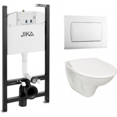 Závěsný WC set Jika do lehkých stěn / předstěnová montáž + WC Jika Nila KMPLJIKAS – Hledejceny.cz
