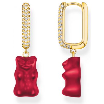 Thomas Sabo x Haribo kusová náušnice Red goldbear CR727-414-10 – Sleviste.cz