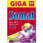 Somat All in 1 Lemon & Lime tablety do myčky 90 ks – Zboží Dáma