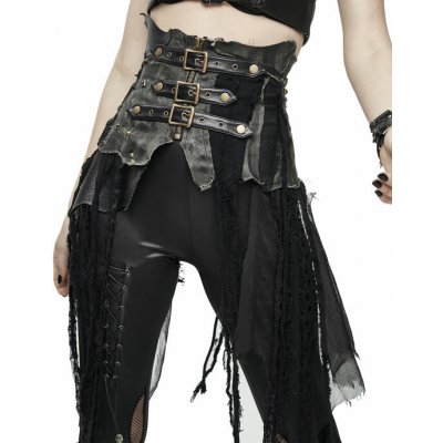 Devil Fashion Anachronistic Fantasy Steampunk Faux Leather Distr – Hledejceny.cz