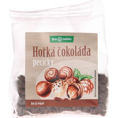 BioNebio Pecičky z hořké čokolády 100 g – Hledejceny.cz