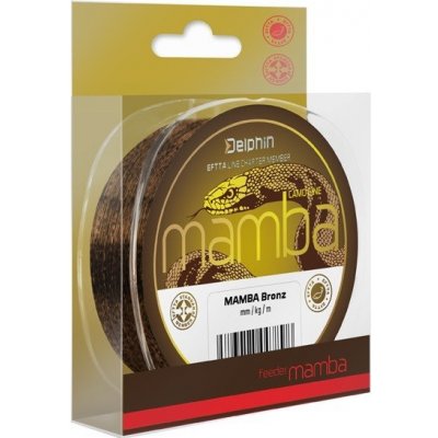 Delphin MAMBA Feeder Bronz 200m 0,18mm 2,9kg – Sleviste.cz