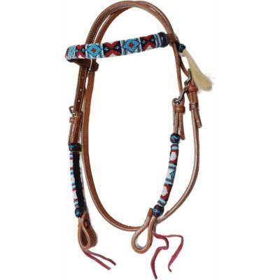 *W* Uzdečka Cassini Pearl Horse hnědá – Zboží Mobilmania