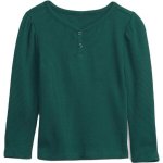 GAP Dětské tričko s knoflíčky Zelená – Zboží Mobilmania