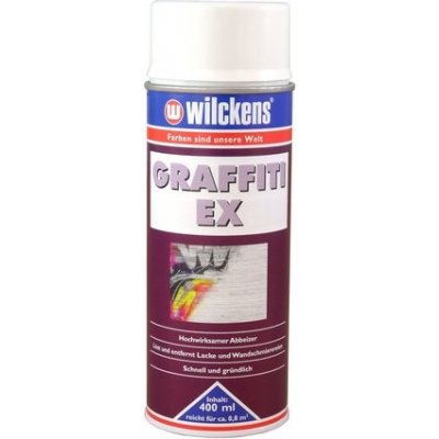 Wilckens Odstraňovač graffiti nátěrů ve spreji Graffiti EX Spray 400 ml – HobbyKompas.cz