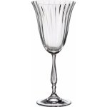 Crystal Bohemia Crystalite Bohemia FREGATA OPTIC sklenice na červené víno 6 x 250 ml – Sleviste.cz