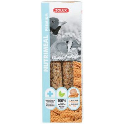 Zolux NUTRIMEAL STICK žluté proso pro exoty 110 g – Hledejceny.cz