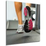 Obraz 1D - 50 x 50 cm - Running on treadmill Běh na běžícím pásu – Sleviste.cz