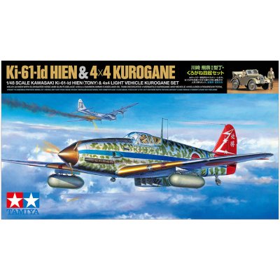 Tamiya Kawasaki Ki 61 Id Hien Tony & 4x4 Light Vehicle Kurogane Set 1:48 – Hledejceny.cz