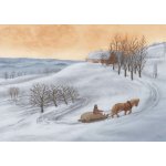 Pohlednice Zimní – Zboží Dáma