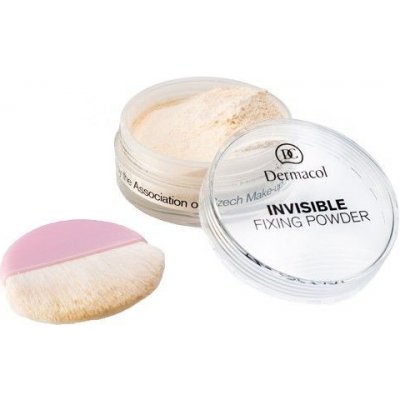 Dermacol Invisible Fixing Powder Transparentní fixační pudr Natural 13,5 g – Hledejceny.cz