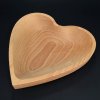 mísa a miska Amadea Dřevěná miska ve tvaru srdce masivní dřevo 25 x 25 x 4,5 cm