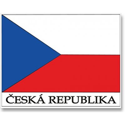 Samolepka vlajka – Zbozi.Blesk.cz