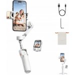 Hohem iSteady V3 Ultra bílý s LED světlem stabilizátor 3osý dálkové ovládání – Zboží Živě