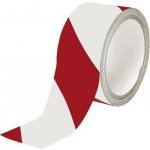 Foltec výstražná páska 50 mm x 33 m červeno-bílá – Hledejceny.cz