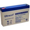 Olověná baterie Ultracell UL7-6 6V - 7Ah VRLA-AGM